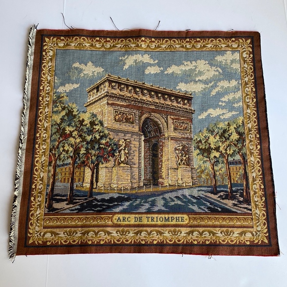 Tapestry Wall Art Paris France Arc Dr Triomphe